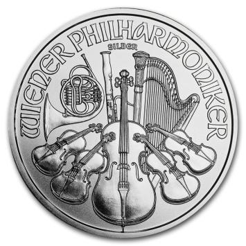 Oostenrijk Philharmoniker 2017 1 ounce silver